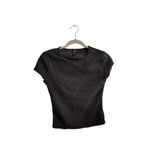 Gap Fit‎ Women's Small Black Crop top